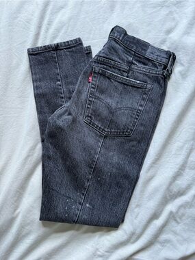 Levi's Black Washed Jeans